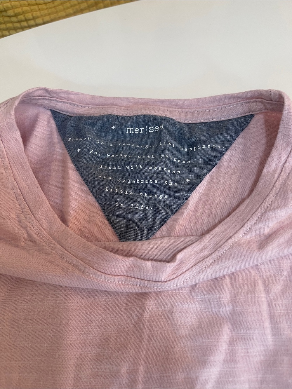 Mer Sea womens Pink Mid-Sleeve Shirt